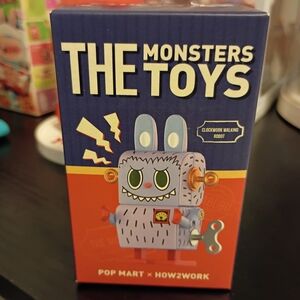 Popmart ×HOW2WORKS the Monsters Clay Doll.